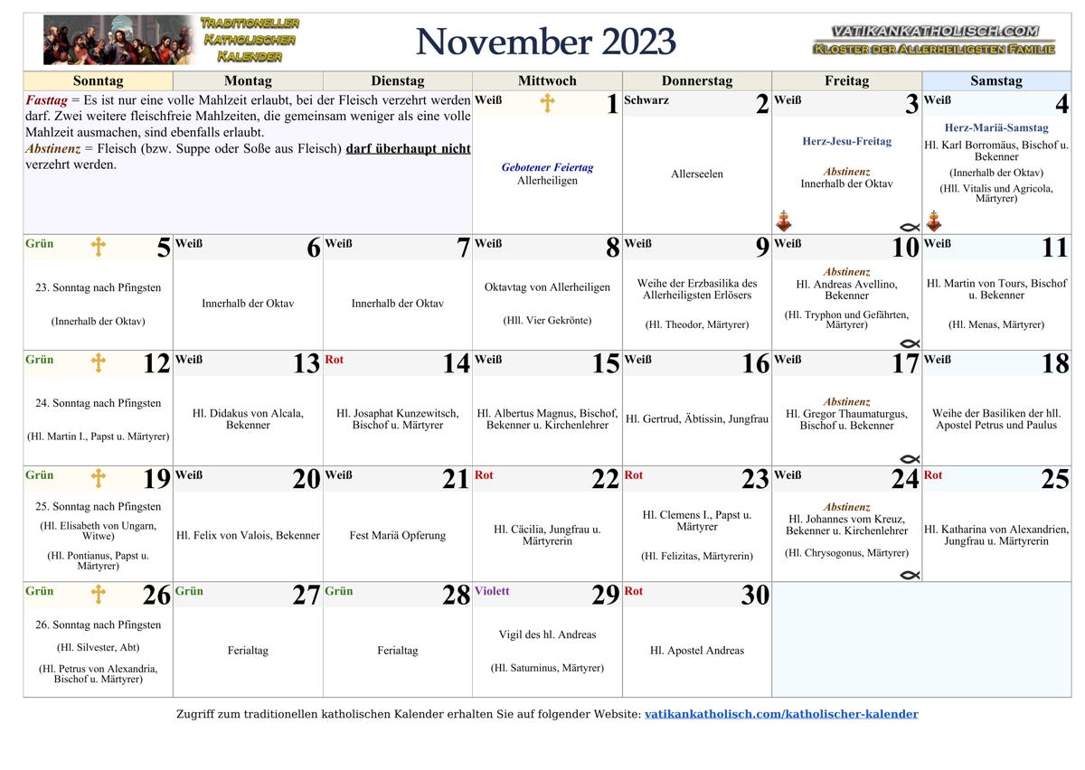 “November